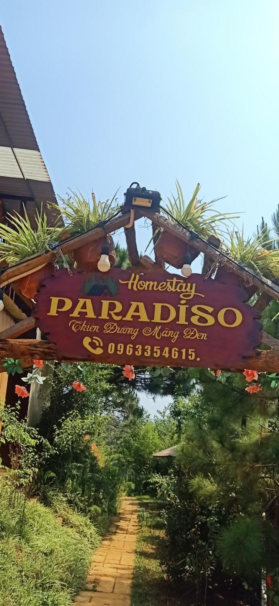 Paradiso Homestay Mangden Kon Von Kla Exteriör bild
